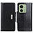 Funda de Cuero Cartera con Soporte Carcasa M01L para Motorola Moto Edge 40 5G Negro