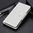 Funda de Cuero Cartera con Soporte Carcasa M01L para Motorola Moto G10 Power Blanco