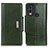 Funda de Cuero Cartera con Soporte Carcasa M01L para Nokia C22 Verde