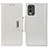 Funda de Cuero Cartera con Soporte Carcasa M01L para Nokia C32 Blanco