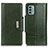 Funda de Cuero Cartera con Soporte Carcasa M01L para Nokia G22 Verde