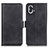 Funda de Cuero Cartera con Soporte Carcasa M01L para Nothing Phone 1 Negro