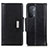 Funda de Cuero Cartera con Soporte Carcasa M01L para OnePlus Nord N200 5G Negro