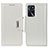 Funda de Cuero Cartera con Soporte Carcasa M01L para Oppo A16s Blanco