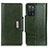 Funda de Cuero Cartera con Soporte Carcasa M01L para Oppo A53s 5G Verde