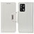 Funda de Cuero Cartera con Soporte Carcasa M01L para Oppo F19s Blanco