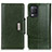 Funda de Cuero Cartera con Soporte Carcasa M01L para Realme Q3i 5G Verde