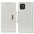 Funda de Cuero Cartera con Soporte Carcasa M01L para Samsung Galaxy A03 Blanco