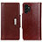 Funda de Cuero Cartera con Soporte Carcasa M01L para Samsung Galaxy A13 4G Marron