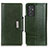 Funda de Cuero Cartera con Soporte Carcasa M01L para Samsung Galaxy A15 4G Verde