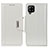 Funda de Cuero Cartera con Soporte Carcasa M01L para Samsung Galaxy A22 4G Blanco