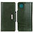 Funda de Cuero Cartera con Soporte Carcasa M01L para Samsung Galaxy A22 5G Verde