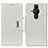 Funda de Cuero Cartera con Soporte Carcasa M01L para Sony Xperia PRO-I Blanco