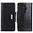 Funda de Cuero Cartera con Soporte Carcasa M01L para Sony Xperia PRO-I Negro