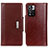 Funda de Cuero Cartera con Soporte Carcasa M01L para Xiaomi Mi 11i 5G (2022) Marron