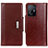 Funda de Cuero Cartera con Soporte Carcasa M01L para Xiaomi Mi 11T 5G Marron