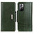 Funda de Cuero Cartera con Soporte Carcasa M01L para Xiaomi Poco M4 Pro 5G Verde