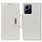 Funda de Cuero Cartera con Soporte Carcasa M01L para Xiaomi Redmi Note 12 4G Blanco