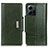 Funda de Cuero Cartera con Soporte Carcasa M01L para Xiaomi Redmi Note 12 4G Verde