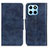 Funda de Cuero Cartera con Soporte Carcasa M02L para Huawei Honor 70 Lite 5G Azul