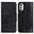 Funda de Cuero Cartera con Soporte Carcasa M02L para Motorola Moto E32s Negro