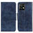 Funda de Cuero Cartera con Soporte Carcasa M02L para Motorola Moto Edge 40 Pro 5G Azul