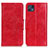 Funda de Cuero Cartera con Soporte Carcasa M02L para Motorola Moto G50 5G Rojo