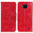 Funda de Cuero Cartera con Soporte Carcasa M02L para Nokia C20 Plus Rojo