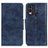 Funda de Cuero Cartera con Soporte Carcasa M02L para Nokia C22 Azul