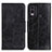 Funda de Cuero Cartera con Soporte Carcasa M02L para Nokia C22 Negro