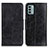 Funda de Cuero Cartera con Soporte Carcasa M02L para Nokia G22 Negro