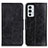 Funda de Cuero Cartera con Soporte Carcasa M02L para OnePlus 9RT 5G Negro