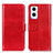 Funda de Cuero Cartera con Soporte Carcasa M02L para OnePlus Nord N20 5G Rojo