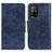 Funda de Cuero Cartera con Soporte Carcasa M02L para Oppo A94 5G Azul