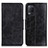 Funda de Cuero Cartera con Soporte Carcasa M02L para Realme 8s 5G Negro