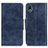 Funda de Cuero Cartera con Soporte Carcasa M02L para Sony Xperia Ace III SO-53C Azul