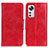 Funda de Cuero Cartera con Soporte Carcasa M02L para Xiaomi Mi 12X 5G Rojo