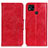 Funda de Cuero Cartera con Soporte Carcasa M02L para Xiaomi POCO C3 Rojo