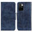 Funda de Cuero Cartera con Soporte Carcasa M02L para Xiaomi Redmi 10 (2022) Azul