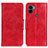 Funda de Cuero Cartera con Soporte Carcasa M02L para Xiaomi Redmi A1 Plus Rojo