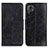 Funda de Cuero Cartera con Soporte Carcasa M02L para Xiaomi Redmi Note 12R Pro 5G Negro