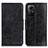 Funda de Cuero Cartera con Soporte Carcasa M02L para Xiaomi Redmi Note 12S Negro