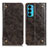 Funda de Cuero Cartera con Soporte Carcasa M04L para Motorola Moto Edge 20 5G Bronze