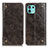 Funda de Cuero Cartera con Soporte Carcasa M04L para Motorola Moto Edge 20 Lite 5G Bronze