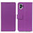 Funda de Cuero Cartera con Soporte Carcasa M04L para Nothing Phone 1 Morado