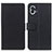 Funda de Cuero Cartera con Soporte Carcasa M04L para Nothing Phone 1 Negro