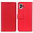 Funda de Cuero Cartera con Soporte Carcasa M04L para Nothing Phone 1 Rojo