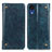 Funda de Cuero Cartera con Soporte Carcasa M04L para Samsung Galaxy A03 Core Azul