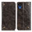 Funda de Cuero Cartera con Soporte Carcasa M04L para Samsung Galaxy A03 Core Bronze