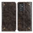 Funda de Cuero Cartera con Soporte Carcasa M04L para Samsung Galaxy A15 4G Bronze